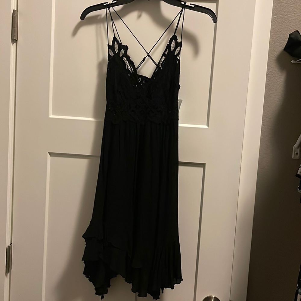Free People black dress